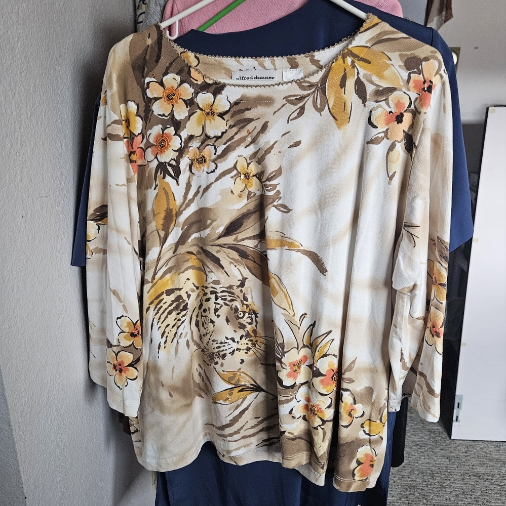 Womens' Alfred Dunner Long Sleeve